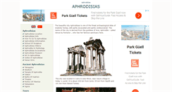 Desktop Screenshot of aphrodisias.com