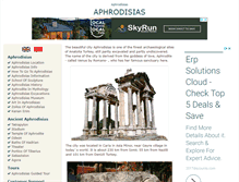 Tablet Screenshot of aphrodisias.com